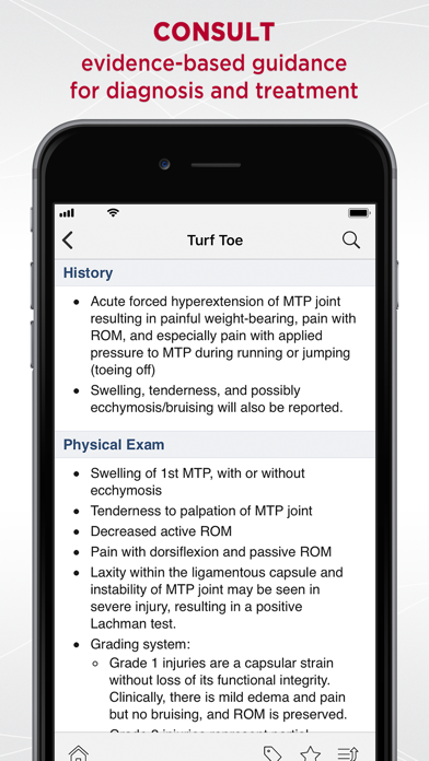 5 Minute Sports Med Consult Screenshot