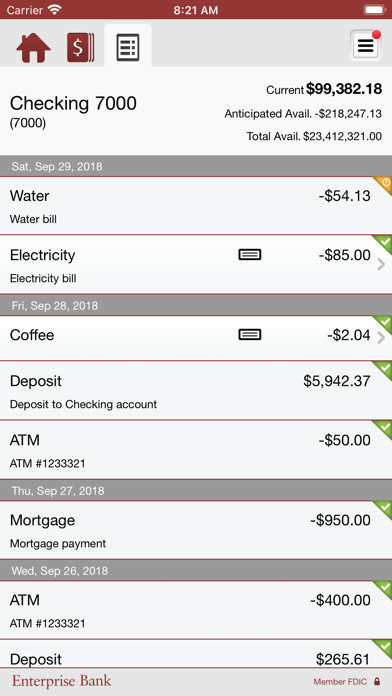 Enterprise Bank Omaha Business Screenshot