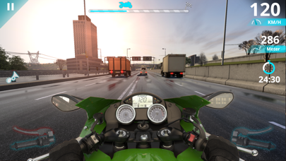 Screenshot #3 pour Motorbike: jeu de moto