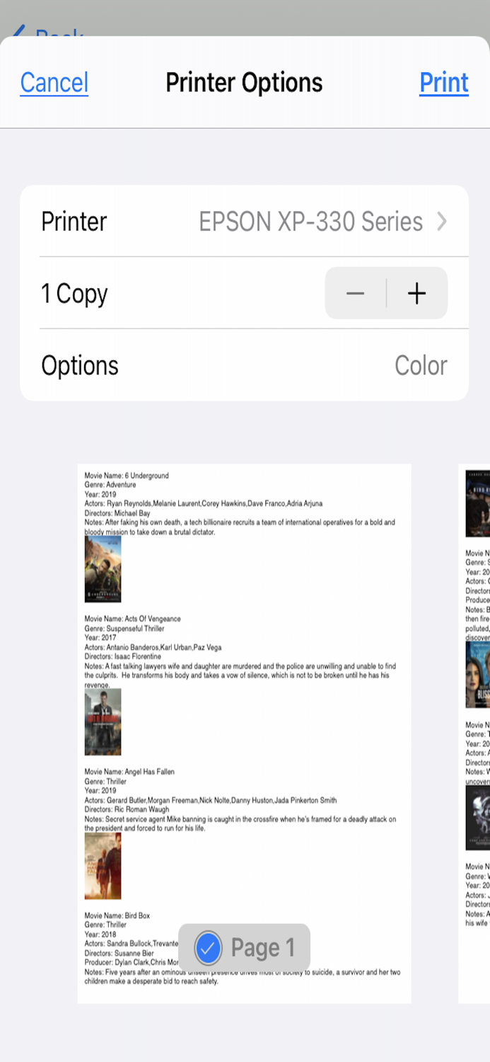 Movies I Have Watched
