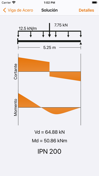 Screenshot #3 pour Calculador de Vigas