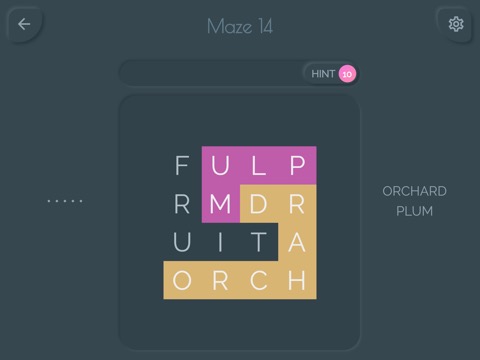 Word Maze Puzzleのおすすめ画像2