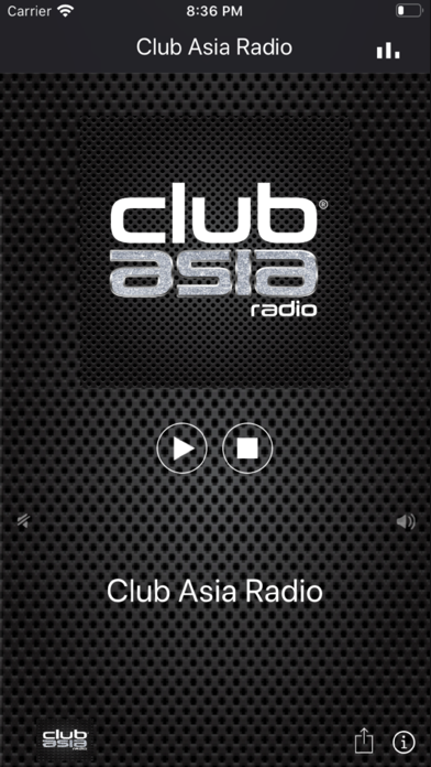 Screenshot 1 of Club Asia Radio App