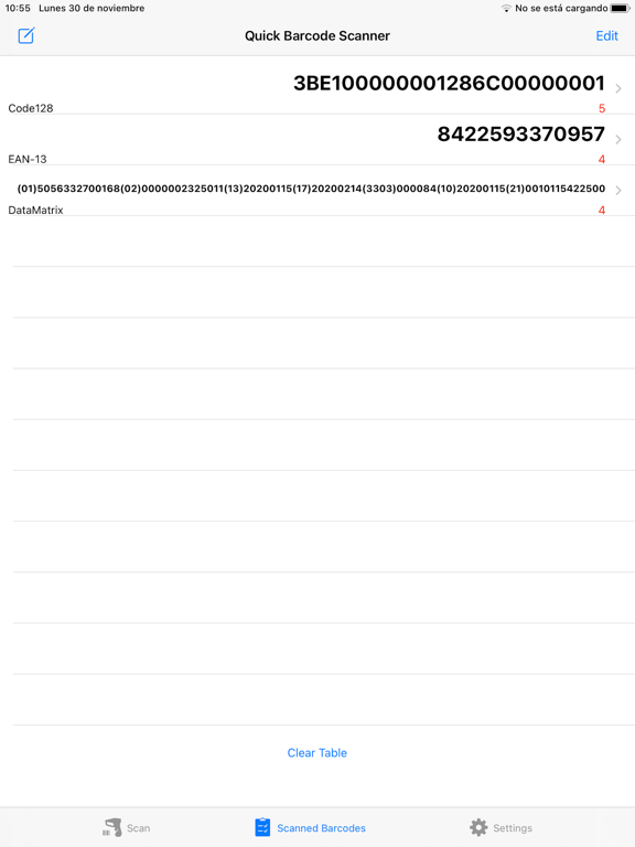 Screenshot #6 pour Quick Barcode Scanner