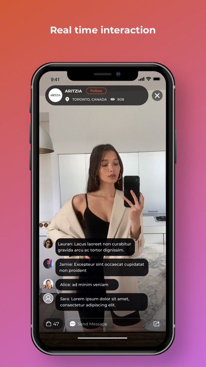 VIXY - Livestream Shopping