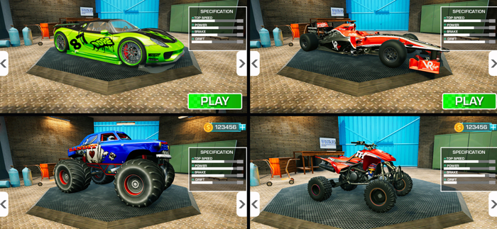 GT Monster Car Stunt Game 2021