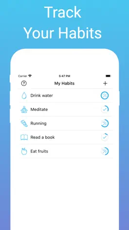 Game screenshot Habit Tracker & Daily Routine mod apk