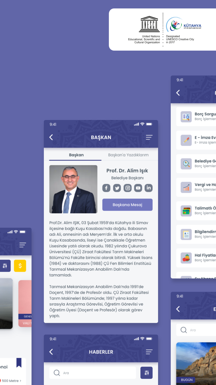 KÜTAHYA BELEDİYESİ UYGULAMASI