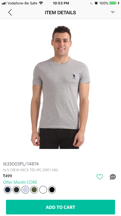 Screenshot #3 pour USPA - Innerwear Booking App