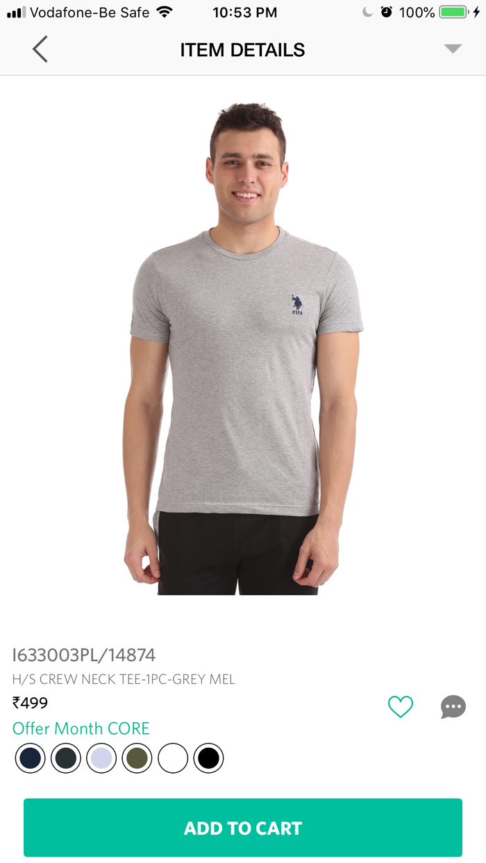 USPA - Innerwear Booking App