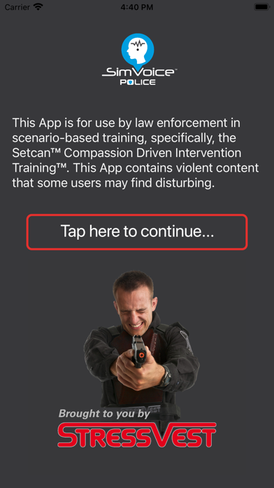 SimVoice Police Screenshot