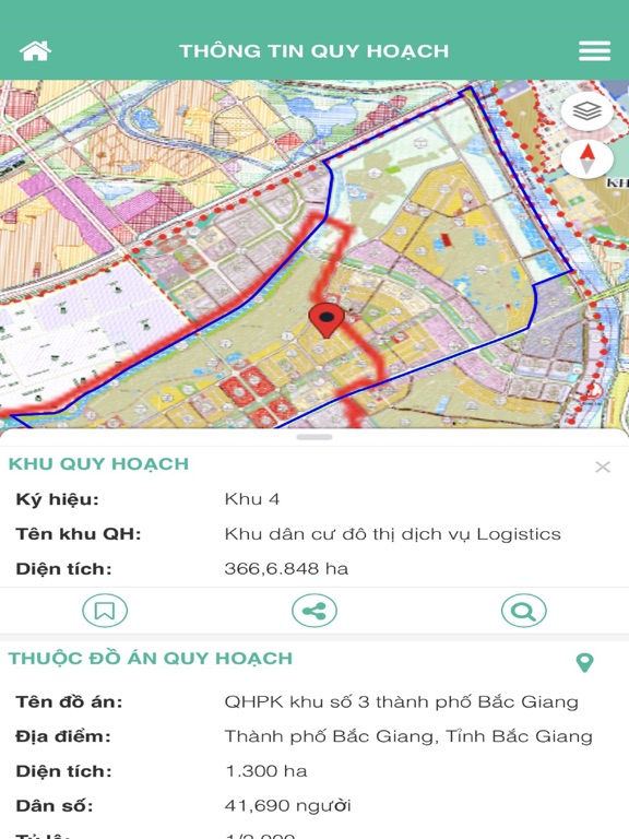 Screenshot #5 pour Quy hoạch Bắc Giang