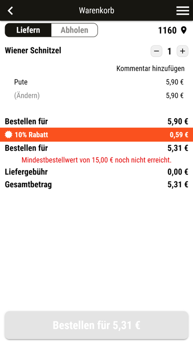 Anna's Schnitzel Stube Screenshot