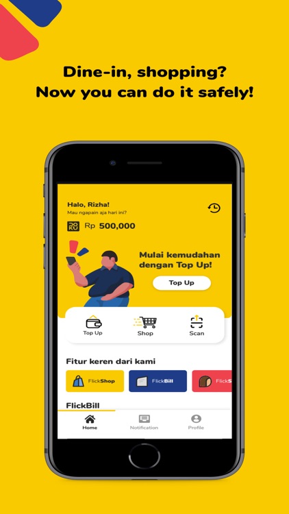 Flick: Contactless Dining, Pay