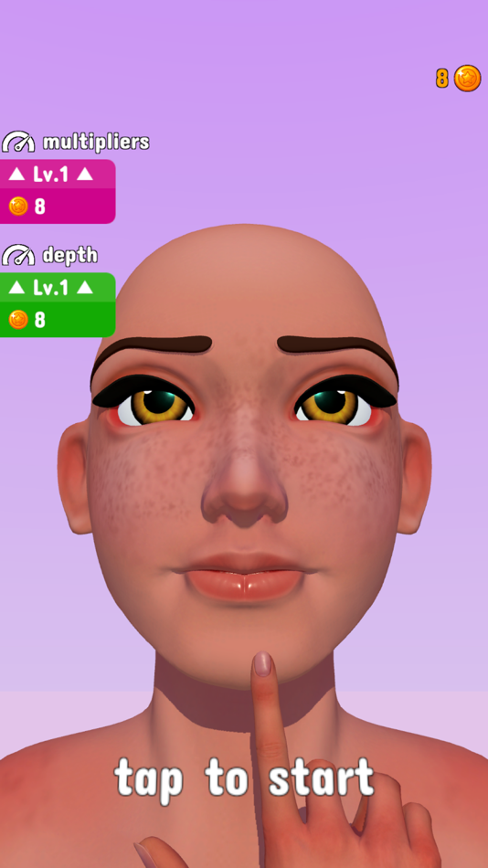 #1. Nose Picking (iOS) 由: Oksana Voloshyna