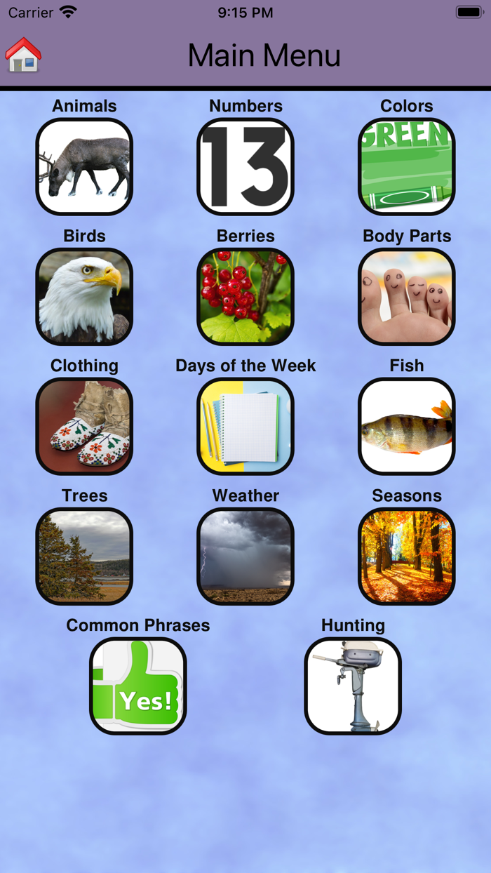 BNDN Dene Language App