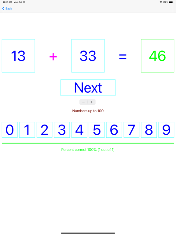 Test Math Arithmetic screenshot 2