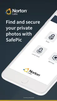 safepic by norton labs iphone screenshot 1