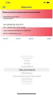botschaften d/a/ch iphone screenshot 2