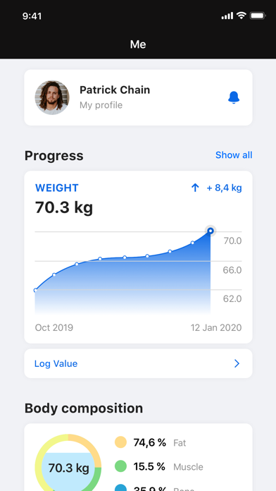 Zique Fitness Screenshot