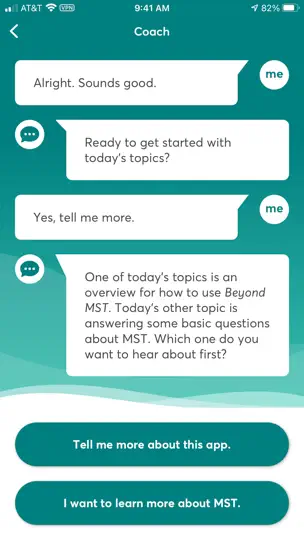 Beyond MST iPhone Screenshot 2