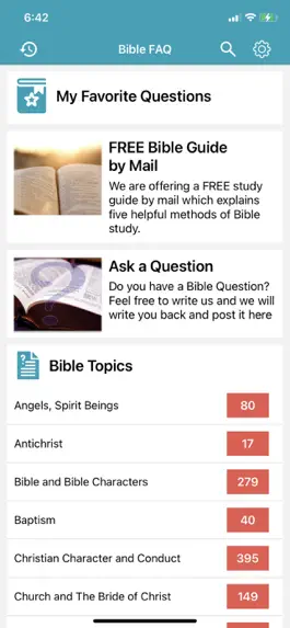 Game screenshot Bible Questions & Answers -FAQ apk