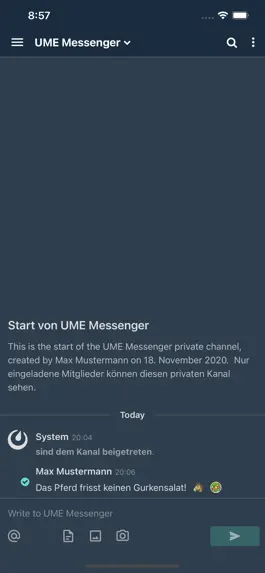Game screenshot UME Messenger mod apk