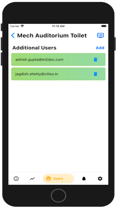 smartHHM-HealthHygieneMonitor Screenshot