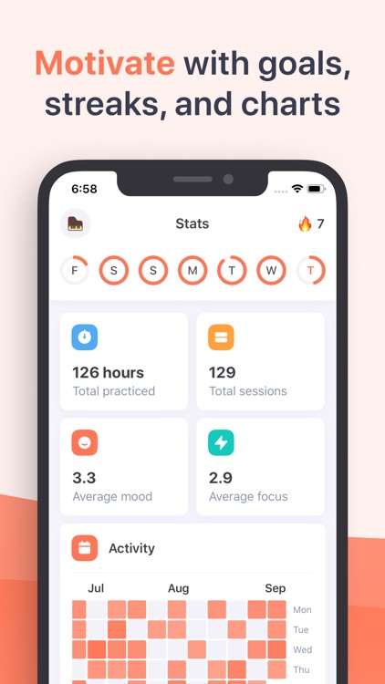 Andante - Practice Journal