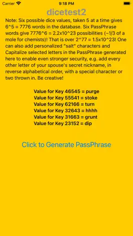 Game screenshot dicetest2 apk