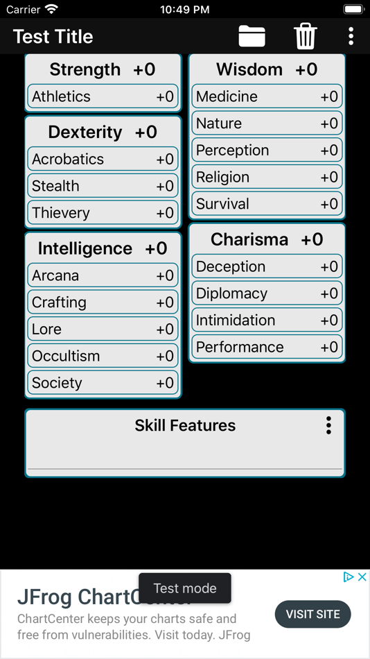 #2. Second Edition Character Sheet (iOS) 由: Walter Kammerer