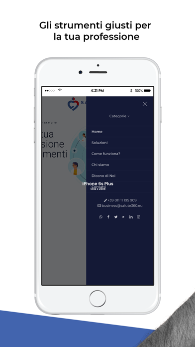 Screenshot #3 pour Salute360 Business