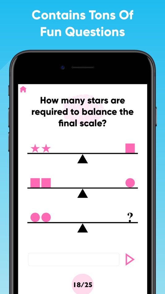 #3. IQ Test - Find Your Brain Age (iOS) 由: DH3 Games