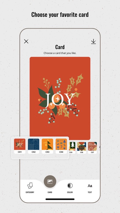 Screenshot #2 pour Thank You Card Maker