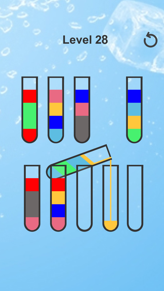 #1. Water Roll 3D -Color It Puzzle (iOS) 由: Hanh Dao Duc