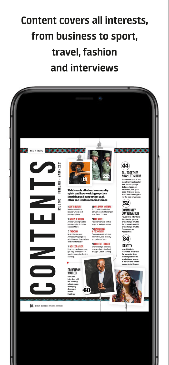 MSAFIRI Kenya Airways Magazine