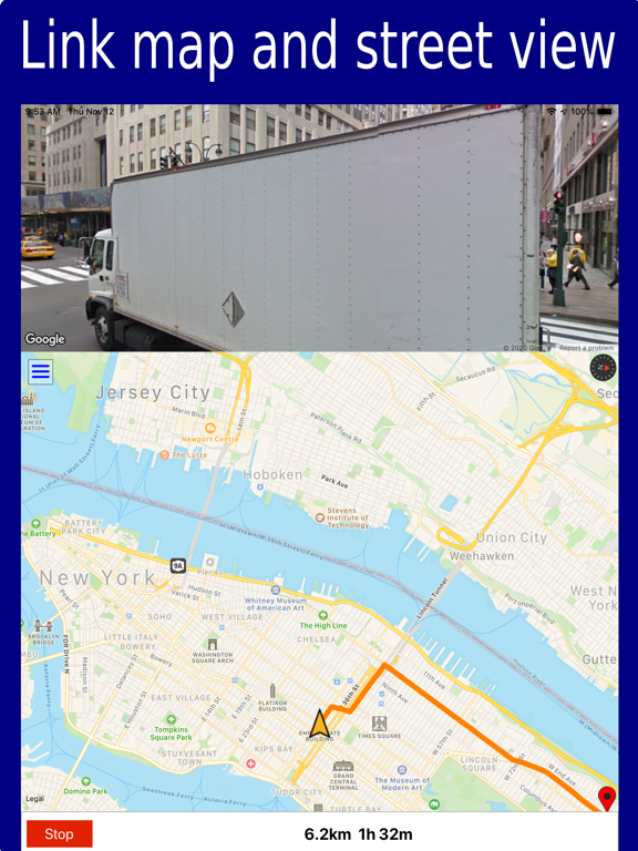 Screenshot #5 pour Street Navigation - Walking