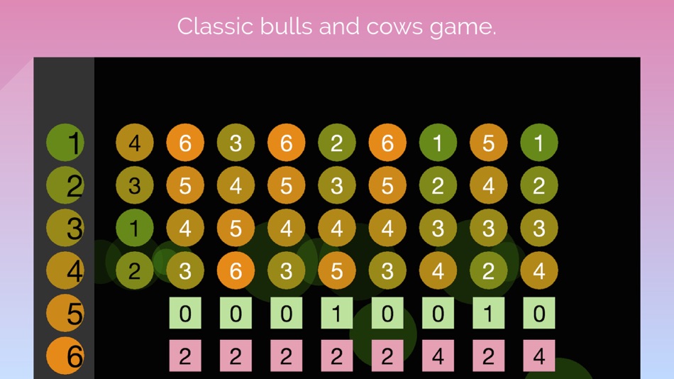 #1. bletchley: cows and bulls (iOS) 由: cabagomez.com
