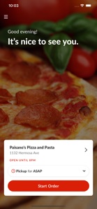 Paisano's Pizza and Pasta screenshot #2 for iPhone
