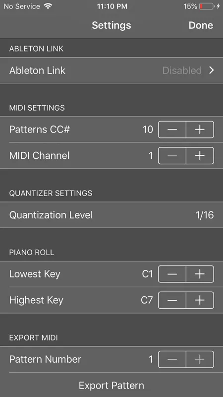 LoopBud - AUv3 MIDI Recorder screenshot 5 of 5