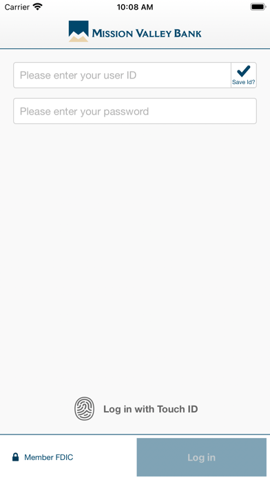 Mission Valley Bank Business Screenshot