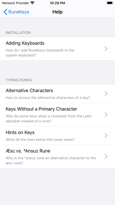 RuneKeys Screenshot