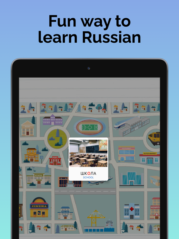 Learn Russian with RLC iPad screenshot 4 - Education app