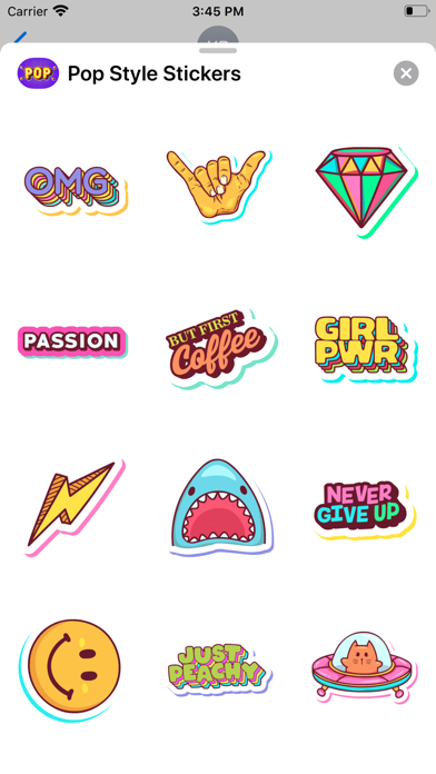 Screenshot #3 pour Pop Style Stickers