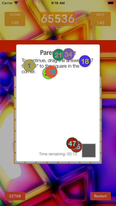 65536 Puzzle Screenshot