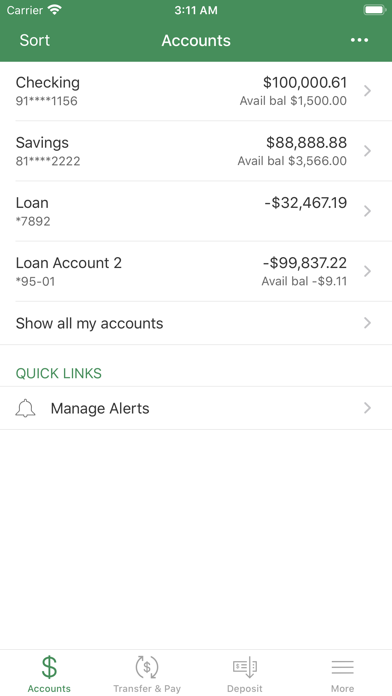 Heritage Bank Marion Screenshot