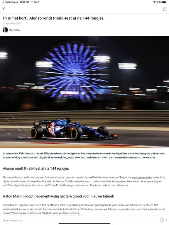 Screenshot #5 pour FMGP Nieuws