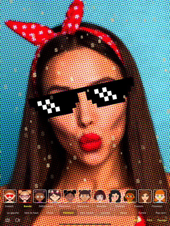 Screenshot #4 pour Filtres Et Effets De Visage