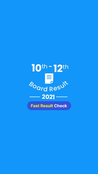 10th 12th Board Result 2021 Screenshot
