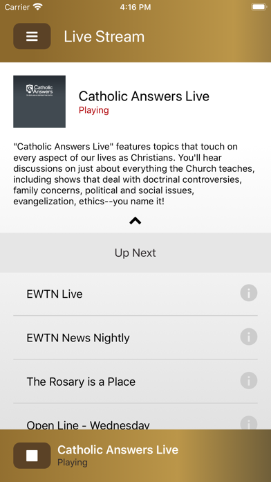 Billings Catholic Radio Screenshot